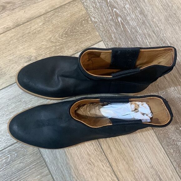 Rag & Bone Holly Suede Flat Ankle Boots - Picture 7 of 7